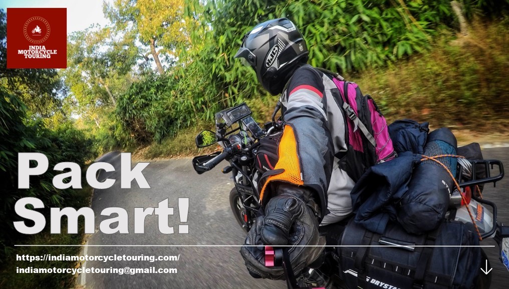 Pack smart for your motorcycle tour in Kerala.