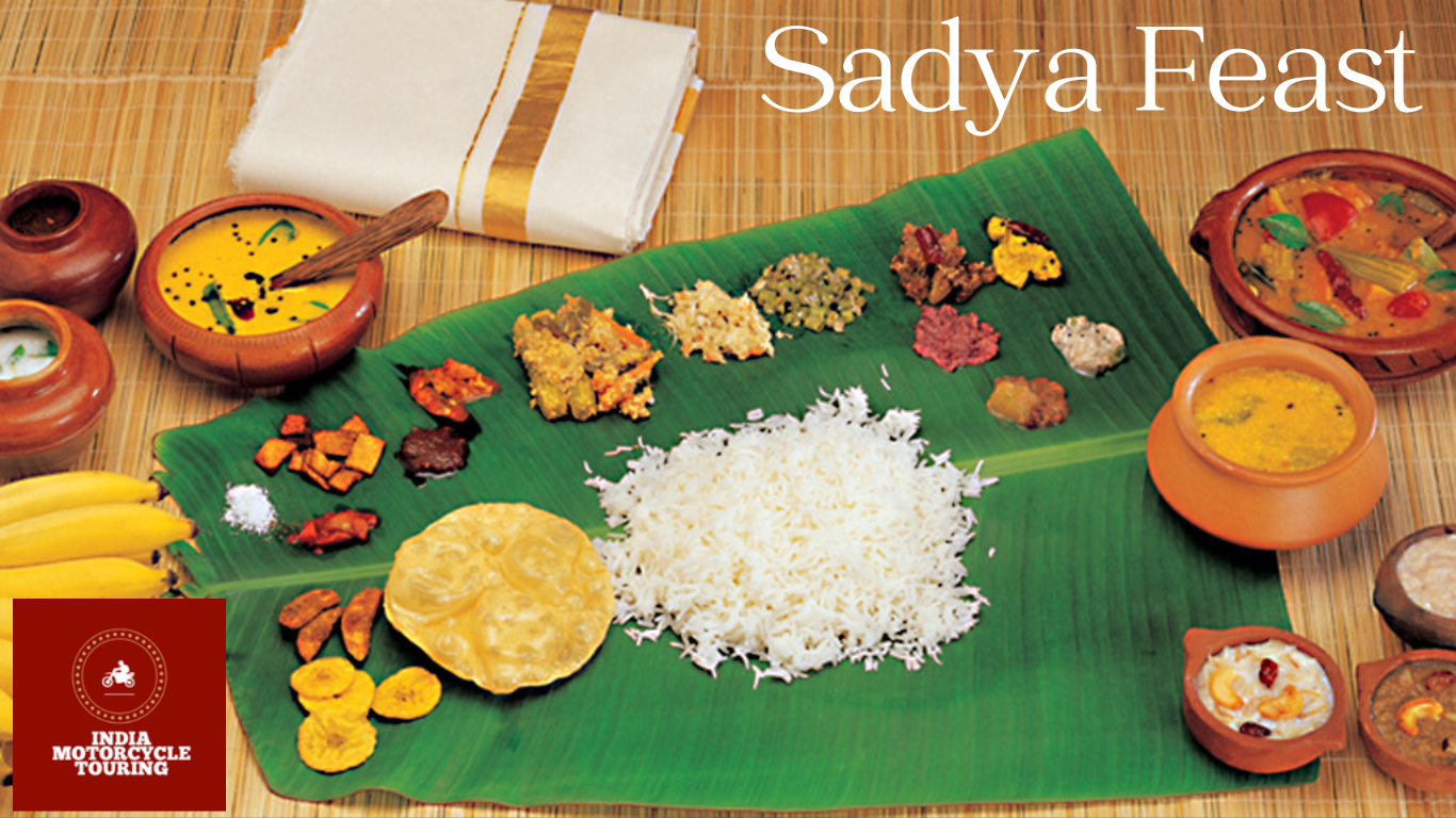 vibrant Sadya feast celebration