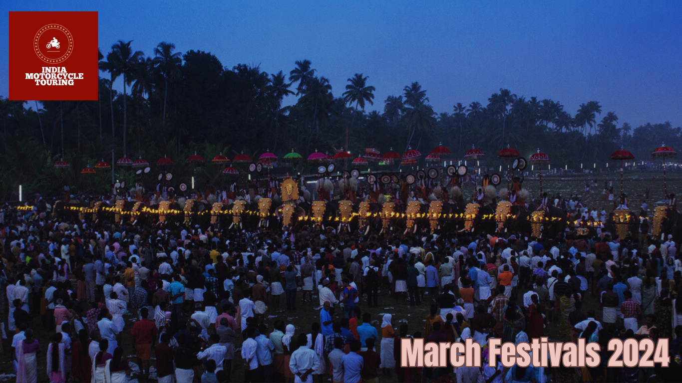 Kerala’s Epic March Festivals India Motorcycle Touring